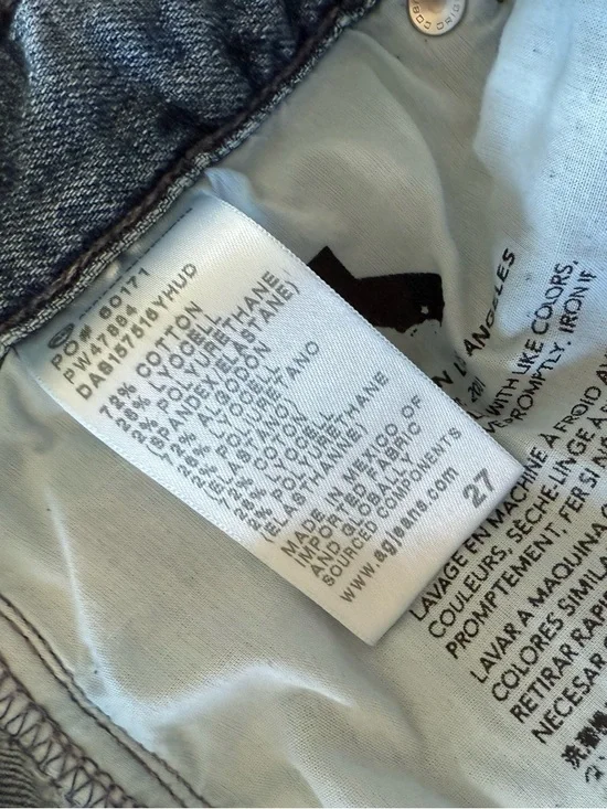 AG Ex-Boyfriend Jean Light Blue Slouchy Fit - Picture 10 of 12